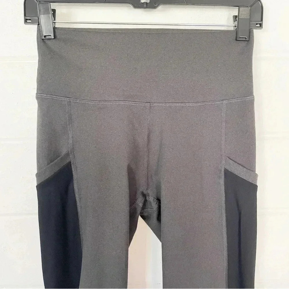Fabletics On-The-Go Powerhold High-Waisted Gray Leggings Size Small - Picture 3 of 10